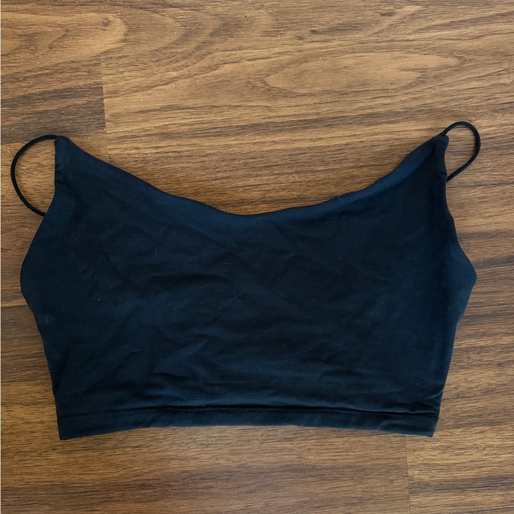 Buffbunny Black Cropped Tank Top